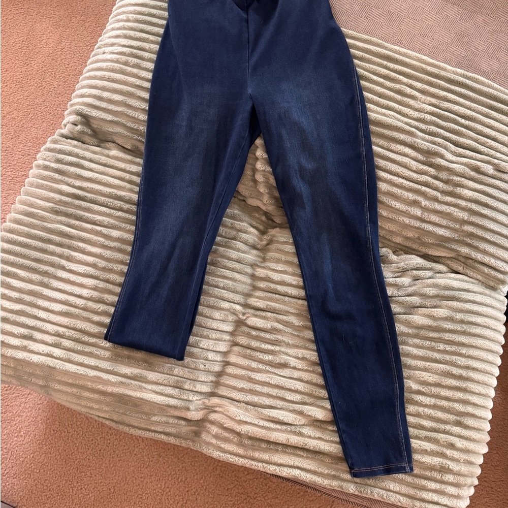 Skinnygirl Dark Blue No Gap Leggings